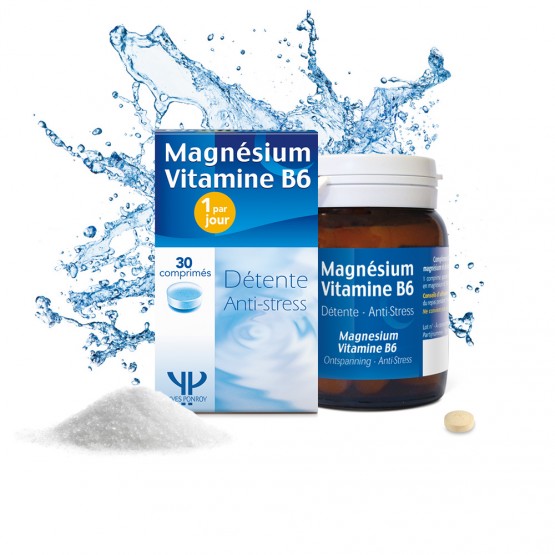 Magnésium & Vitamine B6 cure Détente & Relaxation à prendre le soir